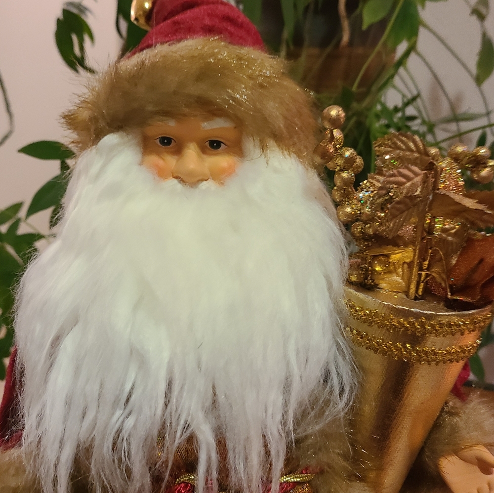 Santa Martha Stewart Lustrous Finery Collection